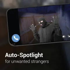 Bosma EX 1080p Full HD Outdoor Wi-Fi Security Camera with Spotlight