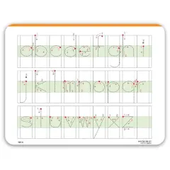 My First Alphabet Hard White Board - Channie's