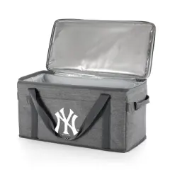 MLB New York Yankees 64 Can Collapsible Cooler - Heathered Gray