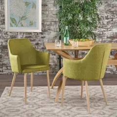 Set of 2 Zeila Mid Century Dining Chair - Christopher Knight Home