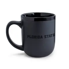 NCAA Florida State Seminoles 12oz Ceramic Coffee Mug - Black