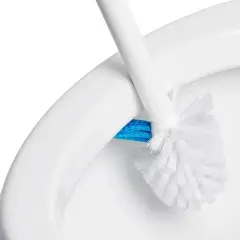 OXO Toilet Brush with Rim Cleaner and Canister