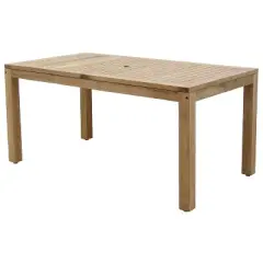 Devlin 5pc Patio Teak Wood Dining Set - International Home Miami