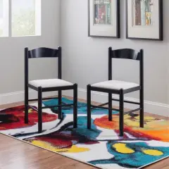 Set of 2 Mikan Side Chairs - Linon