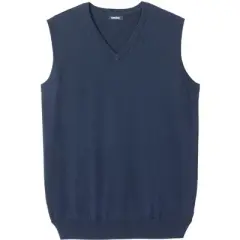 KingSize Men's Big & Tall Lightweight V-Neck Sweater Vest