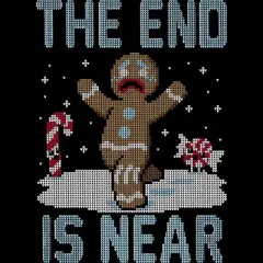 Junior's Design By Humans Christmas Is Near! By Raffiti T-Shirt