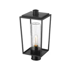 Z-Lite Sheridan 1 - Light Post Light in  Black