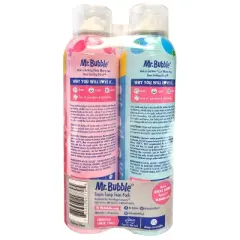 Mr. Bubble 2pk Twin Foam Soap - Blueberry/Original Bubble - 16 fl oz