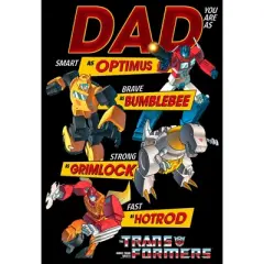 Men's Transformers Autobots Robot Dad T-Shirt