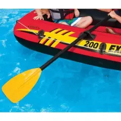 Intex 48" Paddles Plastic Ribbed French Oars Set for Inflatable Boat (2 Pairs)