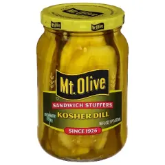 Mt. Olive Sandwich Stuffers Kosher Dill Pickles - 16 fl oz