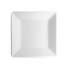 Q Home | Diamond 7.25" Melamine Square Salad Plate, Set of 4