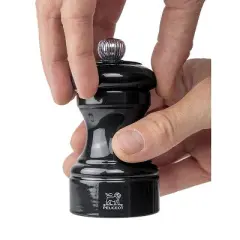 Peugeot | Bistro Pepper Mill, Black, 10 cm - 4 in