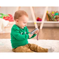 B. toys Interactive Toy Smart Phone - Hi!! Phone Metallic Silver