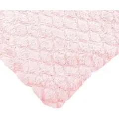 EVERYDAY KIDS Pink Baby Fleece Robe with Hood Cozy Hooded Bathrobe for Girls Ages 0-9 Months Soft, Warm, Lightweight Infant Sleepwear, Loungewear