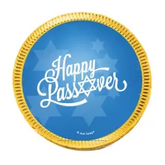 84ct Happy Passover Candy Chocolate Coins Party Favors (84 Pack) - By Just Candy