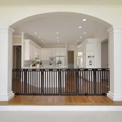 Arf Pets 30.5" Tall Freestanding 6-Panel Folding Dog Gate