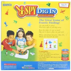 University Games I Spy Dig In Frantic Finding Game | For 2-4 Players