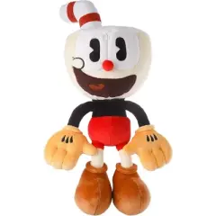 Mighty Mojo Cuphead & Mugman Bundle - 15-Inch Super Soft & Huggable Stuffed Doll
