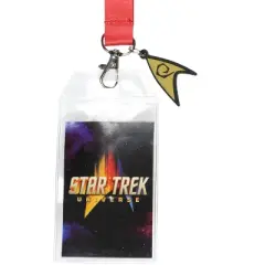 Star Trek Lanyard ID Badge Holder Universe Starfleet Operations Insignia ID Badge Holder Key Lanyard