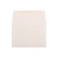 JAM Paper A7 Strathmore Invitation Envelopes 5.25 x 7.25 Natural White Wove 44507