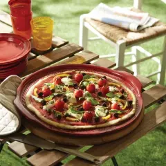 Emile Henry Flame Pizza Stone, 14.5"