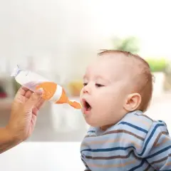 Lulyboo Easy Squeeze Spoon Feeder - Clear