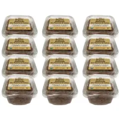Woodstock Organic Almonds Dry Roasted and Salted - Case of 12/11.5 oz