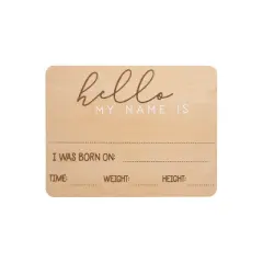 Pearhead Baby Welcome Sign