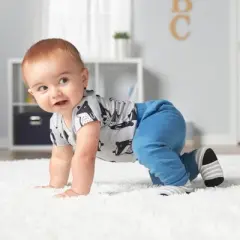 Gerber Baby Boys Organic Pants, 2-Pack