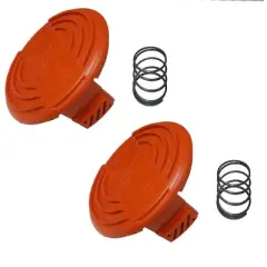 Black and Decker 2 Pack Of Genuine OEM Replacement Spool Caps # RC-100-P-2PK