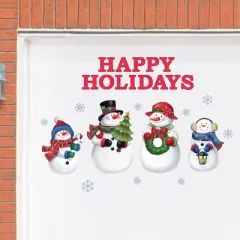 Collections Etc Happy Holidays Snowmen 26-Piece Garage Door Magnets