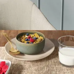 Stoneware Tilley Cereal Bowl Olive Green - Threshold&trade;