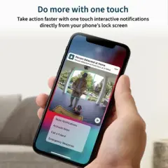 Arlo AVD1001B-100NAR HD Video Doorbell Wired Black &ndash; Certified Refurbished