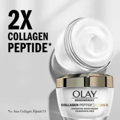 Olay Regenerist Collagen Peptide 24 MAX Face Moisturizer - Fragrance Free - 1.7 fl oz
