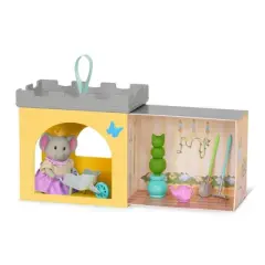 Li'l Woodzeez Castle Room Queen's Castle Garden Playset