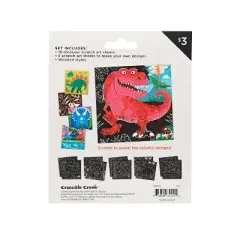 Crocodile Creek Scratch Art Dinosaur