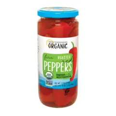Mediterranean Organic Fire Roasted Red Peppers - Case of 12/16 oz