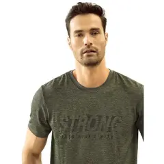 Leo  Inspiring Graphic Moisture-Wicking Active Tee -