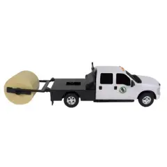 Big Country Toys 1/20 Ford Super Duty Flatbed with Bale Bed & Bale 474