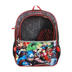 Avengers Kids' 15.5L Backpack with HP - Black