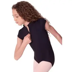 Capezio Girl's Soft Elegance Short Sleeve Princess Leotard - Tween