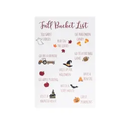 C&F Home Fall Bucket List Towel