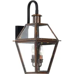 Quoizel Lighting Rue De Royal 2 - Light Sconce in  Aged Copper