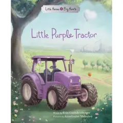 Little Purple Tractor - by Erin Guendelsberger (Board Book)