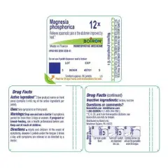 Magnesia Phosphorica 12X by Boiron Homeopathic Single Medicine For Pain  -  80 Pellet
