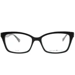 Kate Spade  INA Womens Rectangle Eyeglasses Dmnfbr Black 52mm