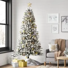 12.25" Warm White Lights Faceted Star Christmas Tree Topper Gold - Wondershop&trade;: Indoor Decor: Indoor Decor: Indoor Decor