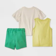Toddler Boys' 3pk Jersey and French Terry Shorts Set - Cat & Jack&trade;