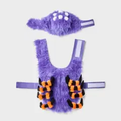 Spider Costume Dog and Cat Full Body Costumes - Boots & Barkley&trade; Purple
